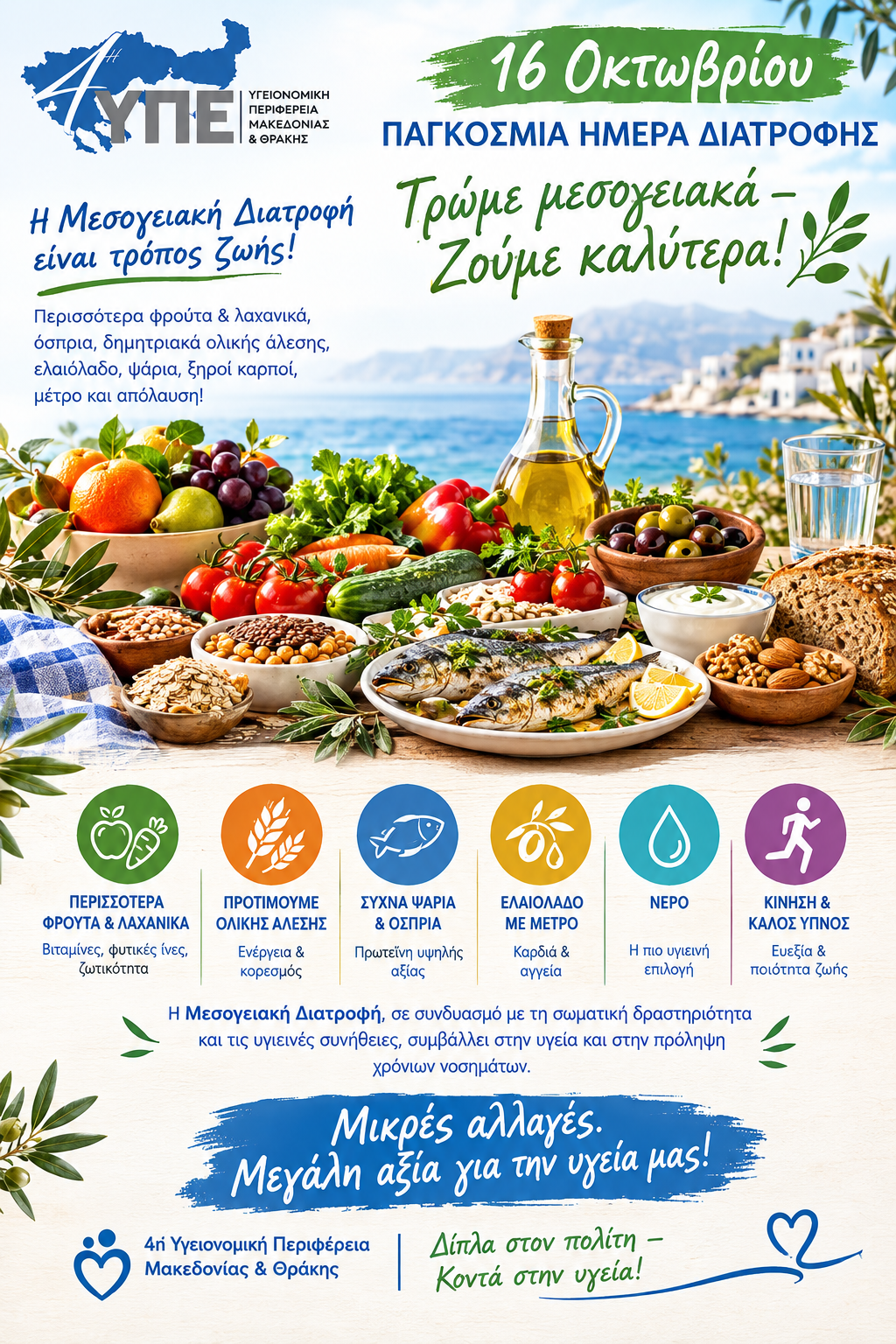 Εικόνα για την παγκόσμια ημέρα διατροφής